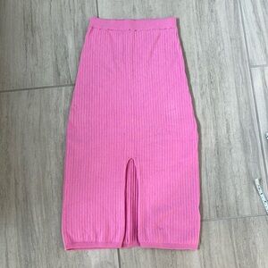 Free People knit skirt